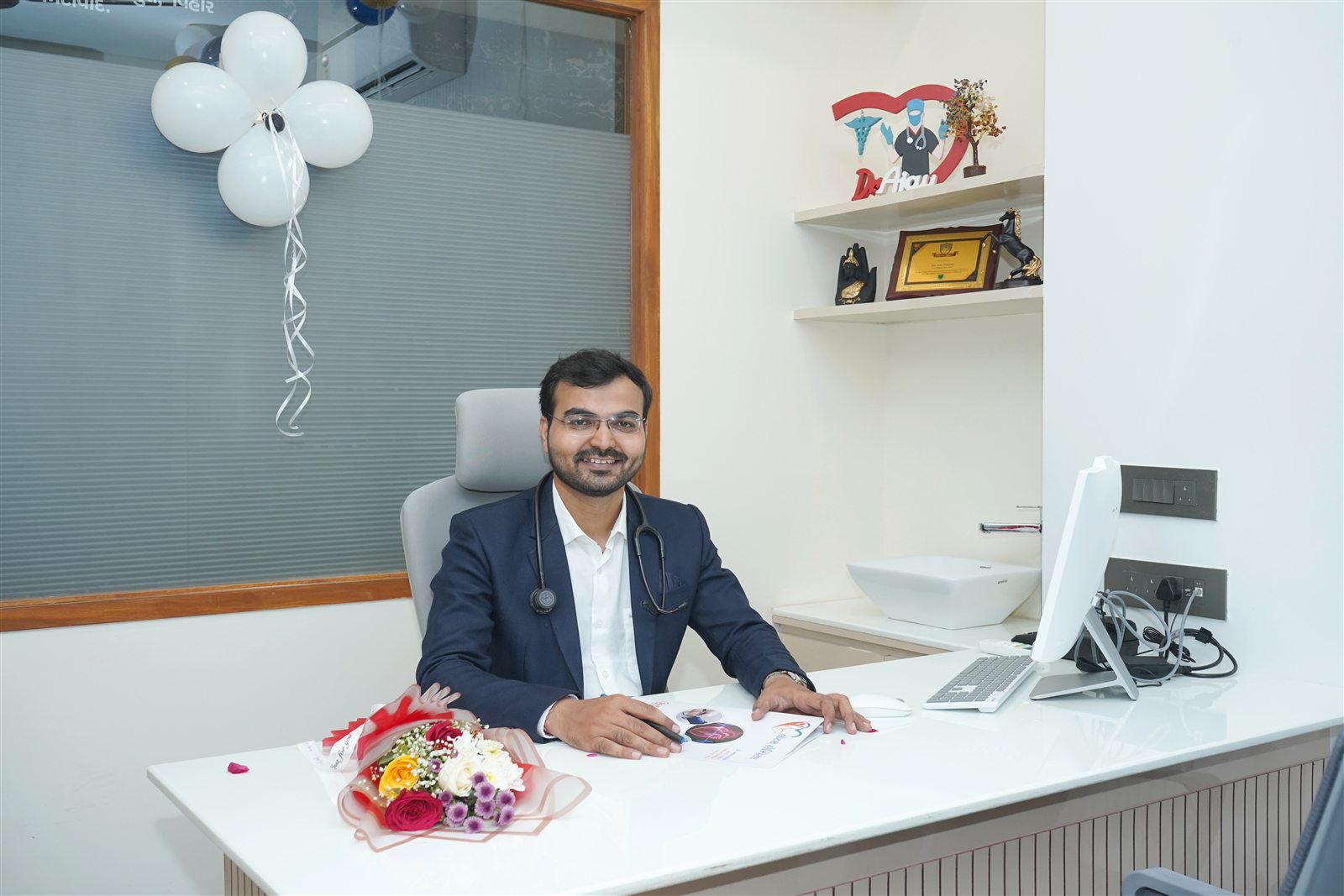 General Medicine consultation room at Lotus Hospital